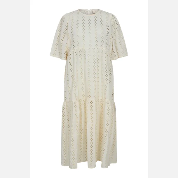 Freequent Londa Dress Embroidery Anglaise Moonbeam