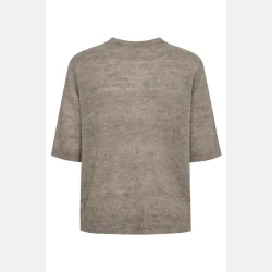 Freequent Dido Cardigan Desert Taupe Melange