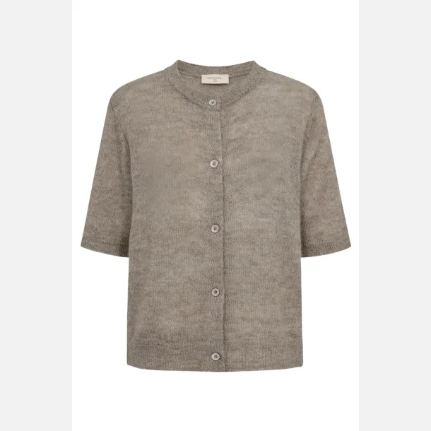 Freequent Dido Cardigan Desert Taupe Melange