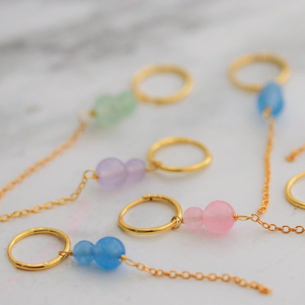 Smykish Pastel hoop lilla