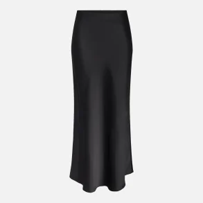 YAS Pella nederdel sort midi 