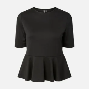 Pieces Alisa peplum top