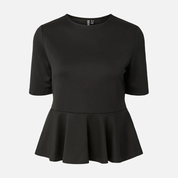 Pieces Alisa peplum top