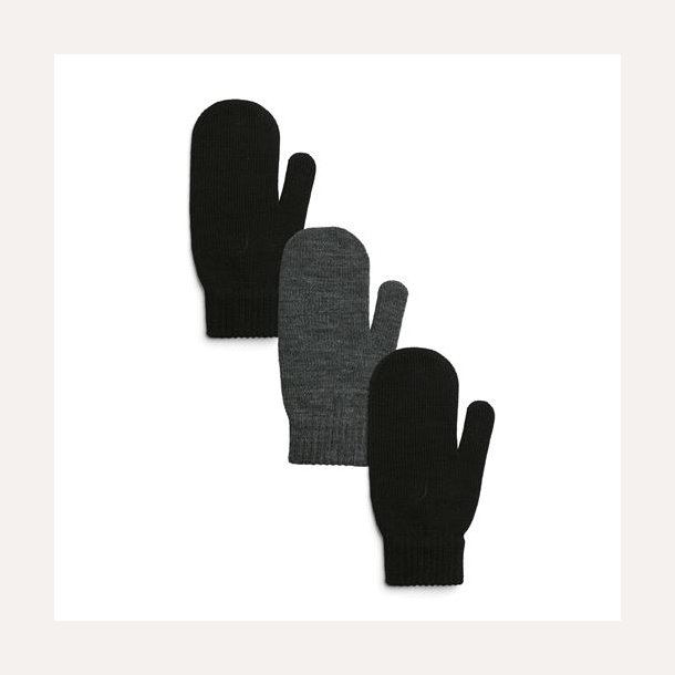 Pieces New Buddy Mitten luffer 3 pack