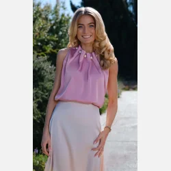 Liberte Essentiel Pip Pearl Top Rosa