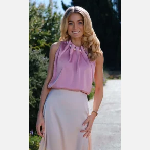 Liberte Essentiel Pip Pearl Top Rosa