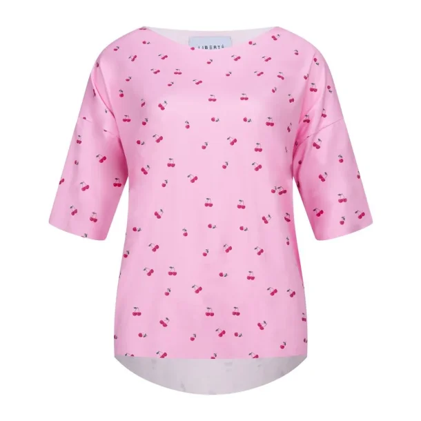 Liberte Essentiel Alma t-shirt pink cherry