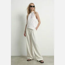 PREORDER HYPEDROP Otilia Halterneck Top Nimbus Cloud