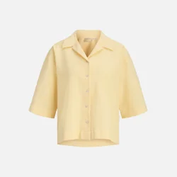 JJXX Global waffle 3/4 Resort Shirt Sunlight