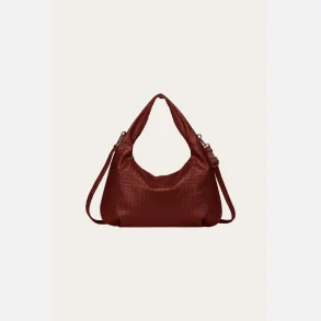 Noella Peony Hobo taske dark red