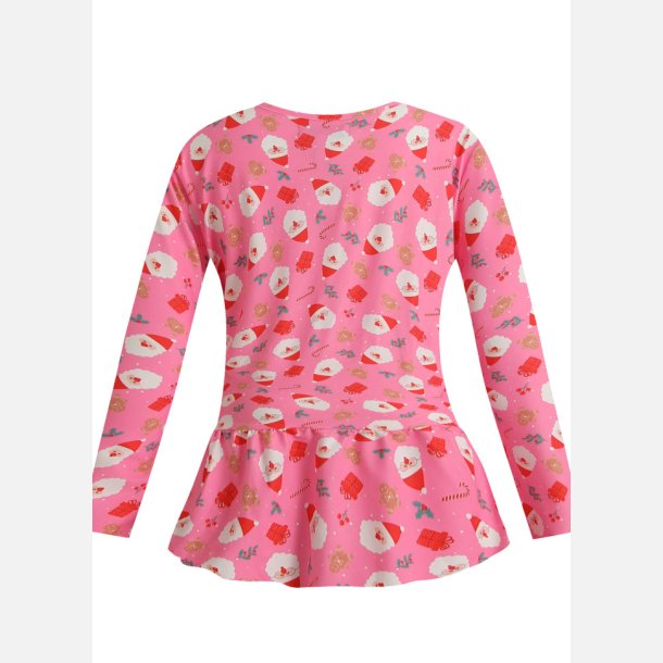 Liberte Ami Alma frill bluse santa pink