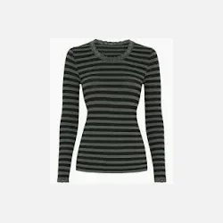 Tim &amp; Simonsen Isa Frida dark stripe bluse - vlg imellem flere farver