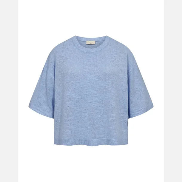 Freequent Vicki Pullovber Slub Yarn Chambray Blue