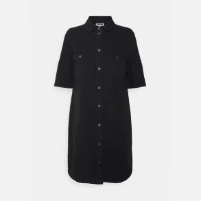 Noisy May Signe denim kjole sort vask