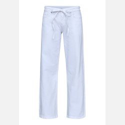 Sisters Point Onea Belt Jeans White