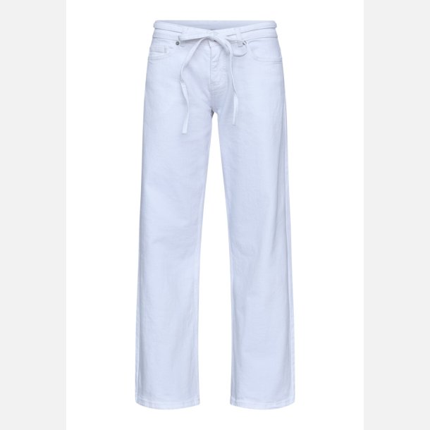 Sisters Point Onea Belt Jeans White