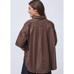 Sisters Point Ella Shirt Brown