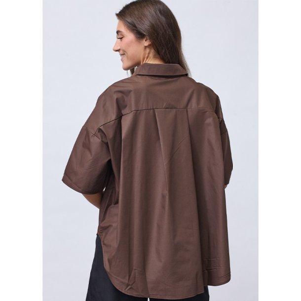 Sisters Point Ella Shirt Brown