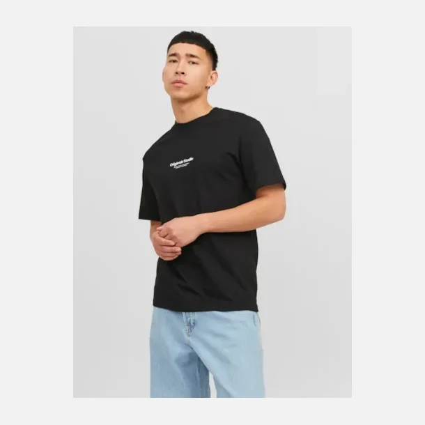 Jack &amp; Jones Vesterbro tee crew neck sort