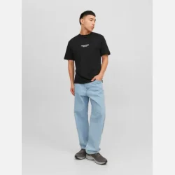 Jack &amp; Jones Vesterbro tee crew neck sort