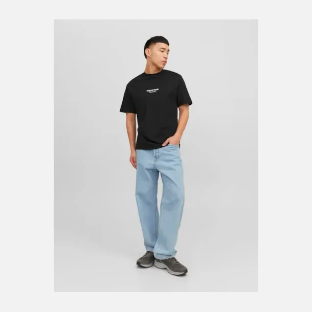 Jack &amp; Jones Vesterbro tee crew neck sort