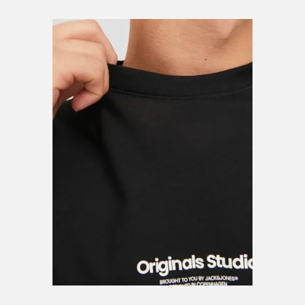 Jack &amp; Jones Vesterbro tee crew neck sort