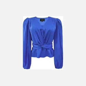Liberte Essentiel Tiki Blouse blue