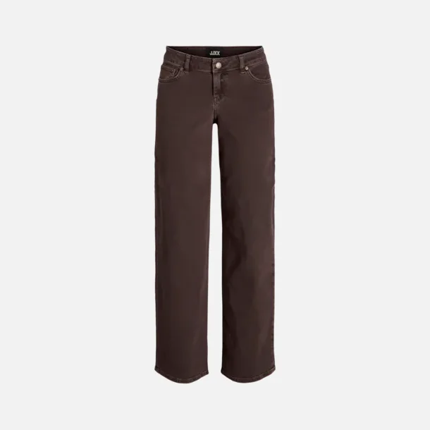 JJXX Tokyo wide low waist seal brown