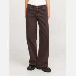 JJXX Tokyo wide low waist seal brown