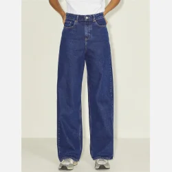 JJXX Tokyo wide dark blue denim