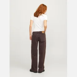 JJXX Tokyo wide low waist seal brown