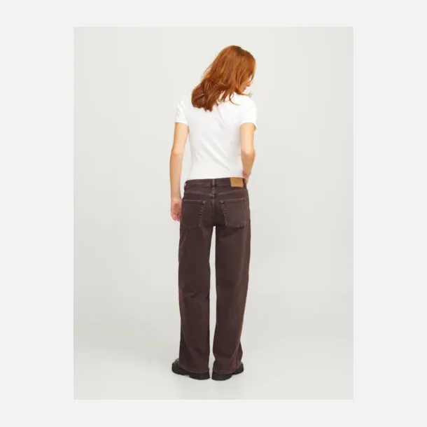 JJXX Tokyo wide low waist seal brown