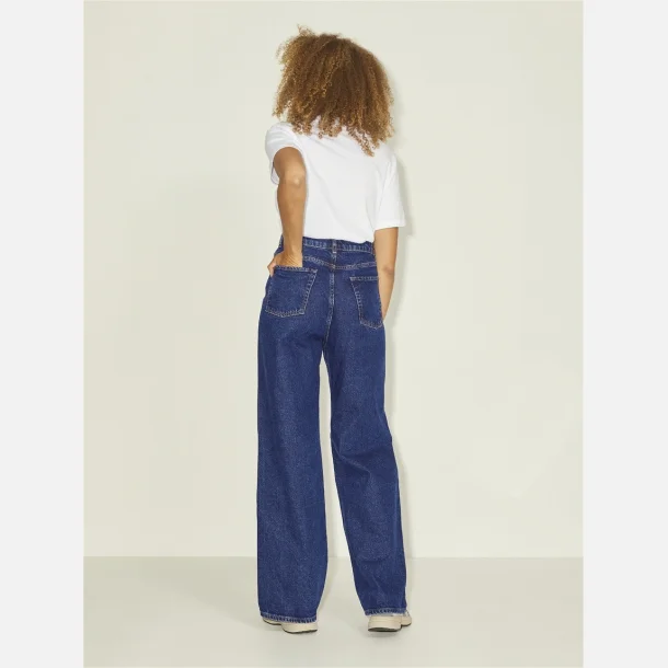 JJXX Tokyo wide dark blue denim