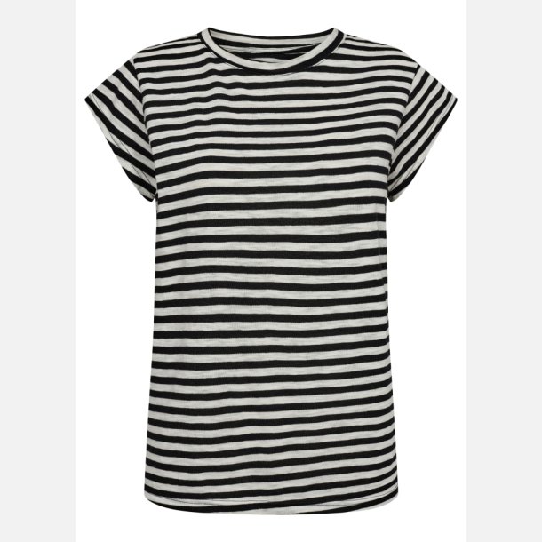PREORDER Liberte Essentiel Ulla t-shirt black white stripe