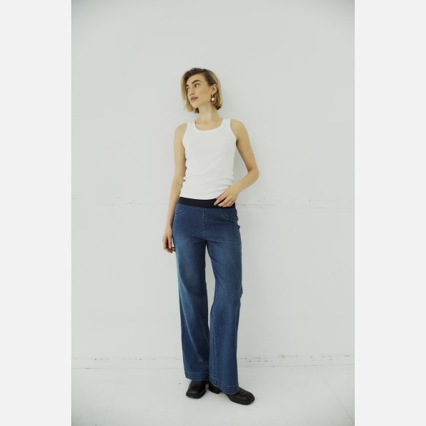 Freequent Shantal wide medium blue