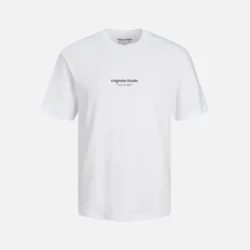 Jack &amp; Jones Vesterbro tee crew neck hvid