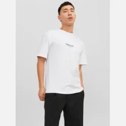 Jack &amp; Jones Vesterbro tee crew neck hvid