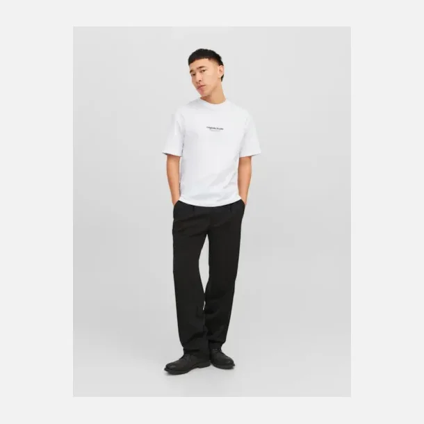 Jack &amp; Jones Vesterbro tee crew neck hvid