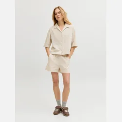 JJXX Global Waffle Shorts Moonbeam