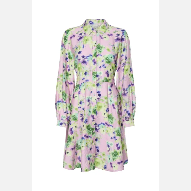 YAS Kaya LS Shirt Dress Lilac