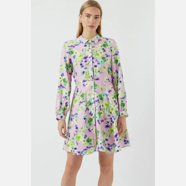 YAS Kaya LS Shirt Dress Lilac