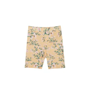 Liberte Essentiel Ami shorts yellow green flower